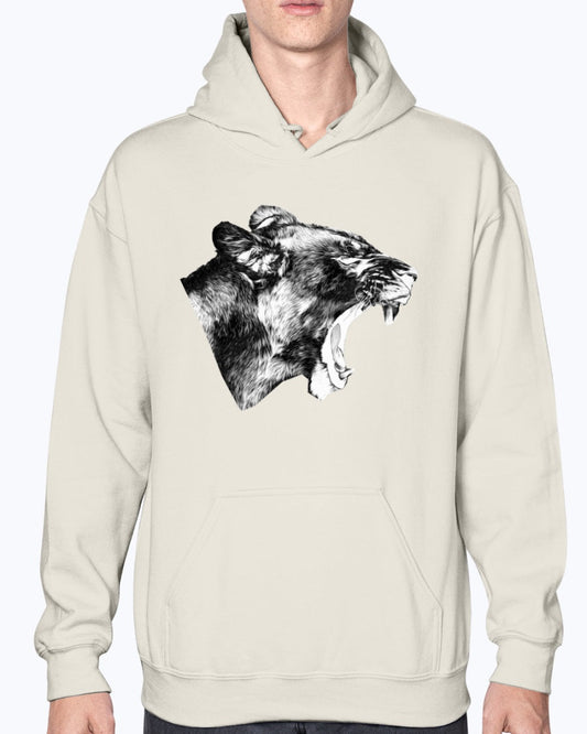 Roaring Lioness', Moss Apparel Hoodie