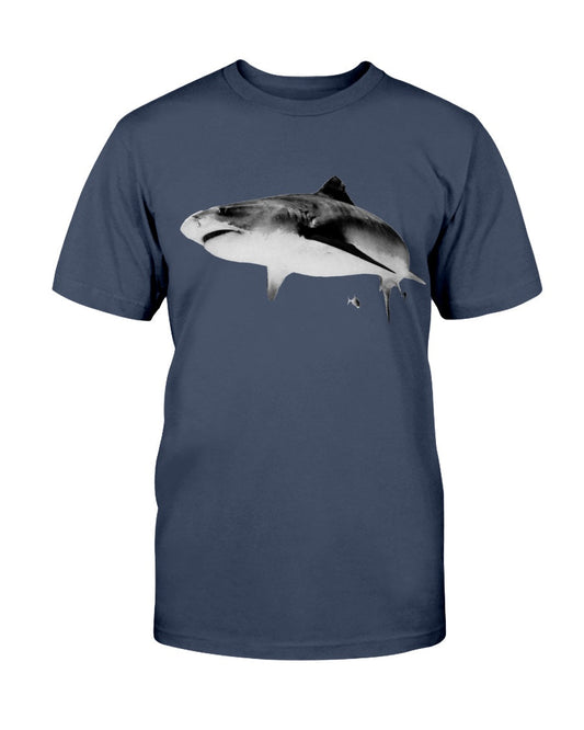 Joker the 12 ft Tiger Shark, Shark Fans, Ocean Lovers, Moss Apparel, Unisex T-Shirt