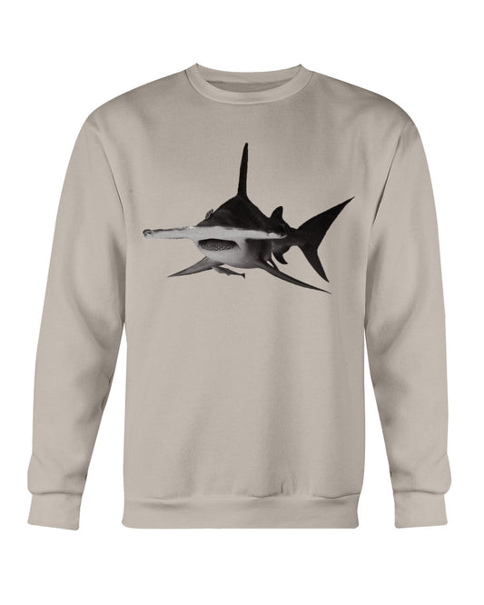 Hammerhead Shark, Moss Apparel, Unisex Crewneck Sweatshirt